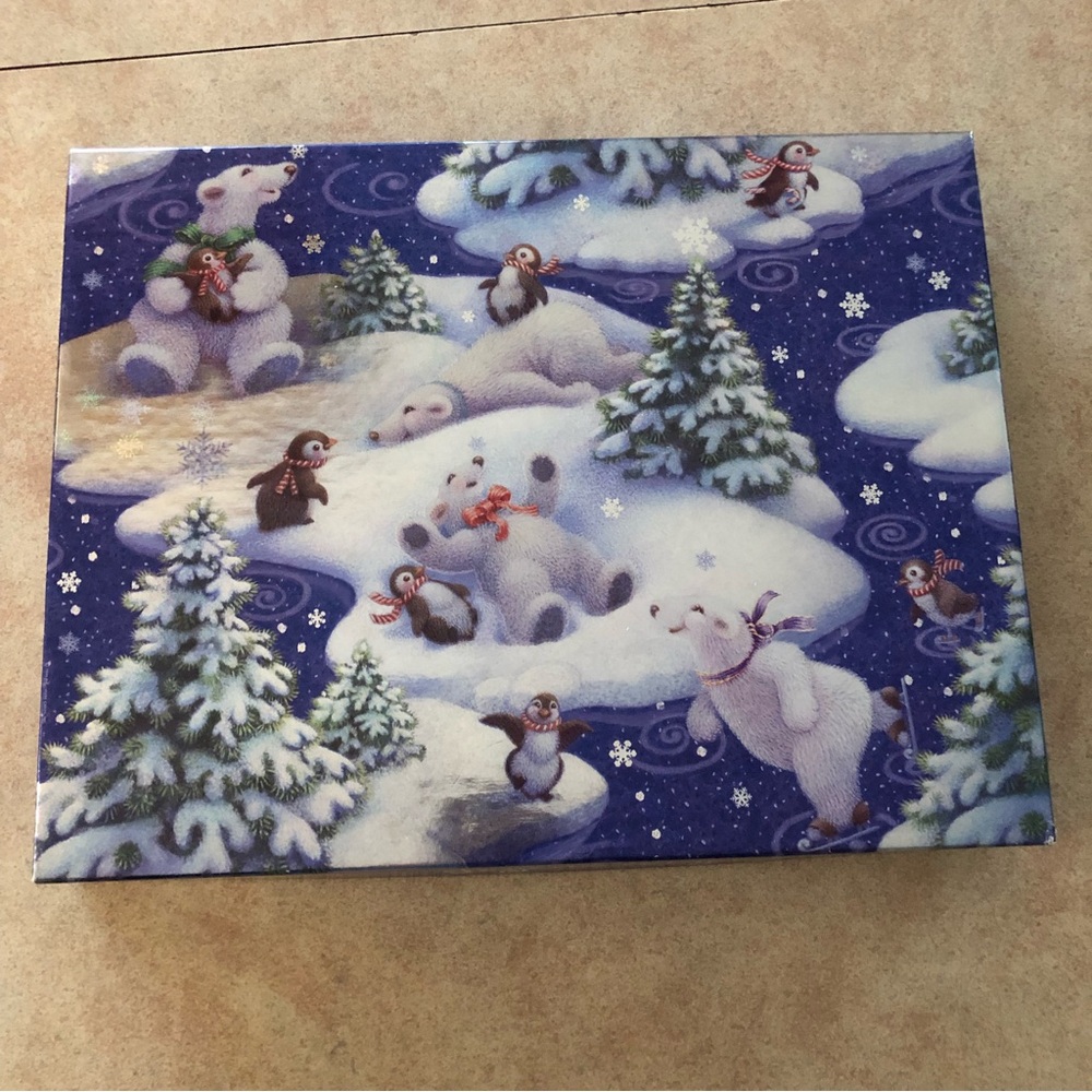 Springbok Merry Good Friends 500 Piece Winter Puzzle